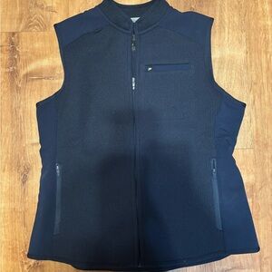 Navy Blue scrub vest